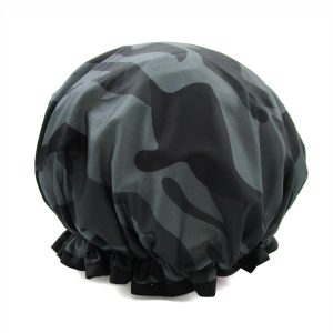 Shower Cap for Women Men Shower Hat Waterproof-Double Layer-Reusable Elastic Bath Caps for Boys Girls Hair Cap for Shower